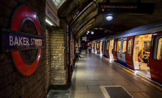 London Tube passes above fortunate family of three after falling on to tracks
