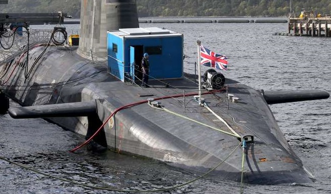 UK’s nuclear deterrent sub has unusual level of damage