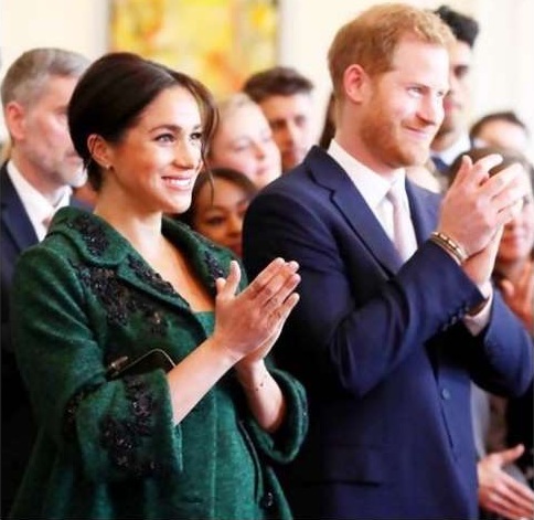 Harry and Meghan reference Baby Sussex for first time
